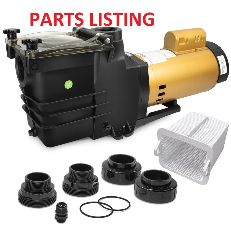 1.5-HP Two-Speed In-Ground Pool Pump – 230V, 2-Inch Ports, Self-Priming (Model 75406)