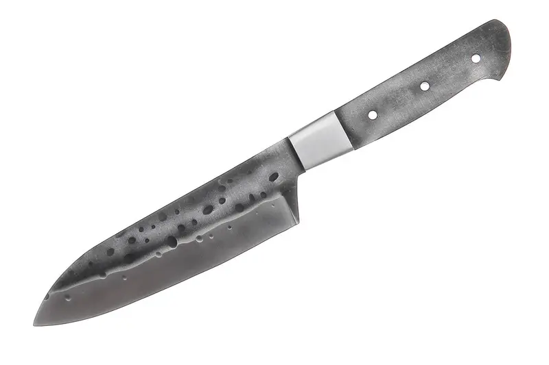 10.25-Inch Heavy-Duty Santoku Camp Chef Knife