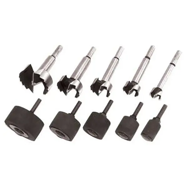 10-Piece Jam Chuck Set – Versatile Lathe Accessory Collection