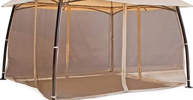 10×13 ft Gazebo Mosquito Net Replacement – Universal Fit for Outdoor Shade Structures