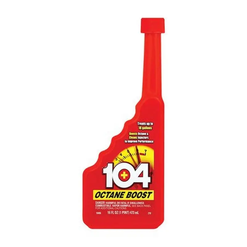 104+ High-Octane Fuel Enhancer – 16 oz Bottle