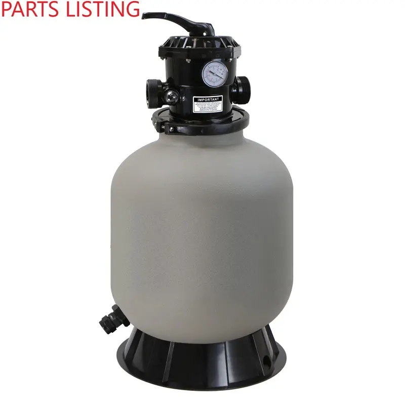16-Inch Sand Filter Assembly – Universal Pool Filtration Replacement Kit (Model 75139)