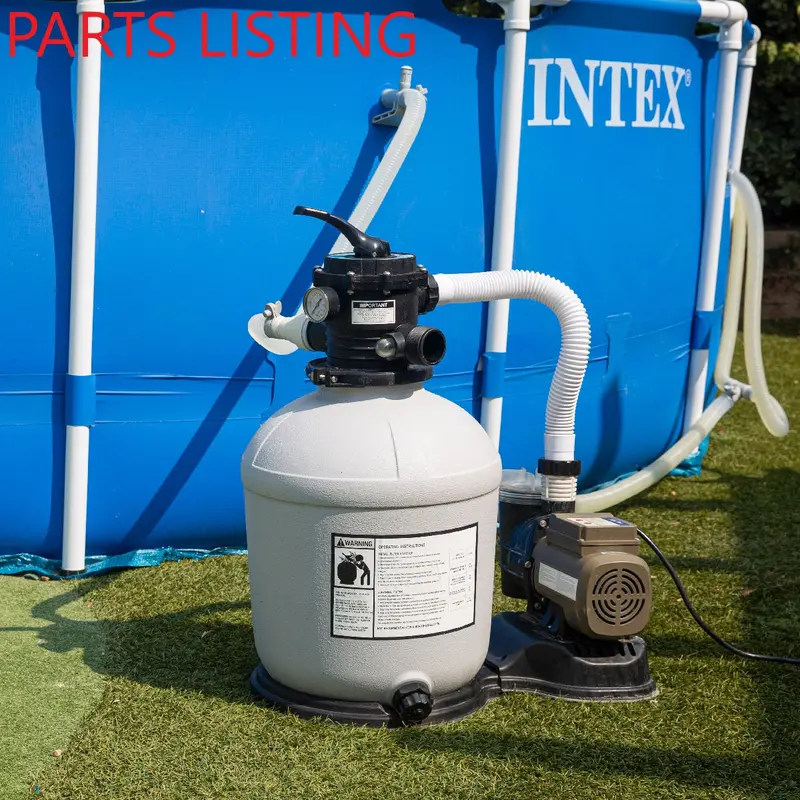 16-Inch Sand Filter with 3/4 HP Pump – 3100 GPH Flow Rate (Model 75131)