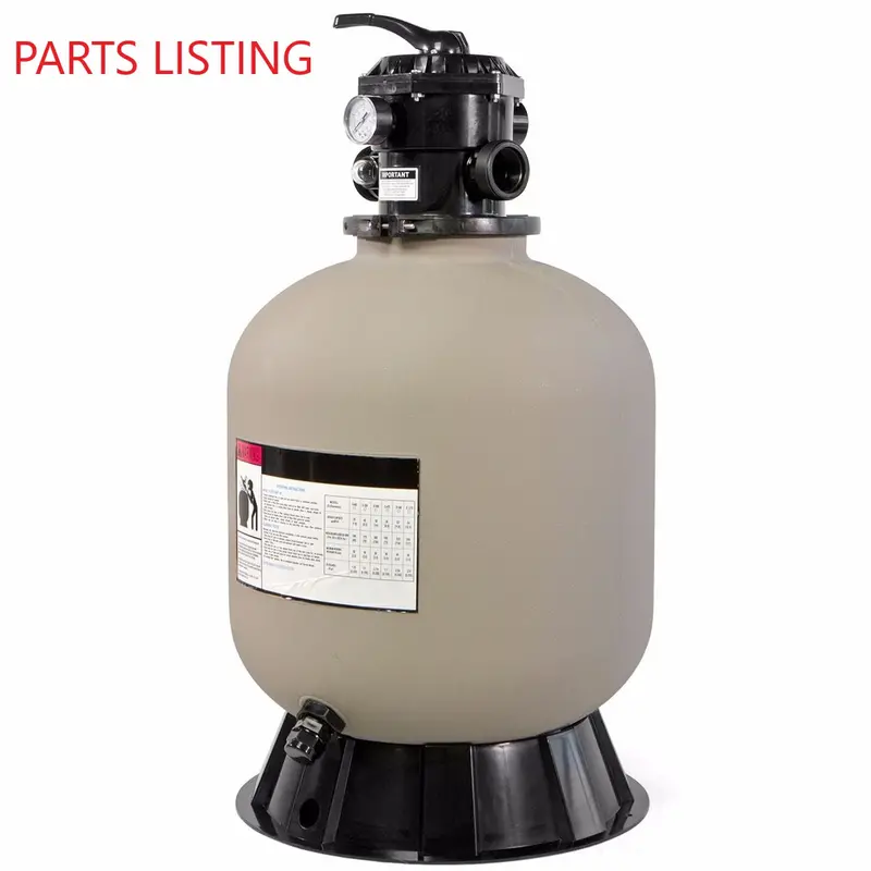 19-Inch Sand Filter for Above-Ground or In-Ground Pools – OEM Replacement Parts (Model 75140)