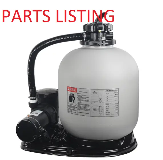 19-Inch Sand Filter with 1.5 HP Pump – Designed for Above-Ground Pools (Model 75112)