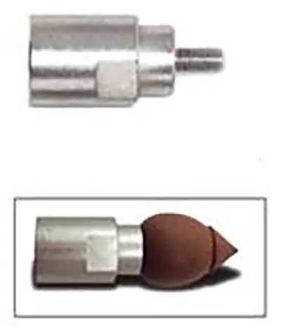 1″x8 TPI Bottle Stopper Chuck with 3/8″x16 TPI Stud and 13/16″ Shoulder – Imported