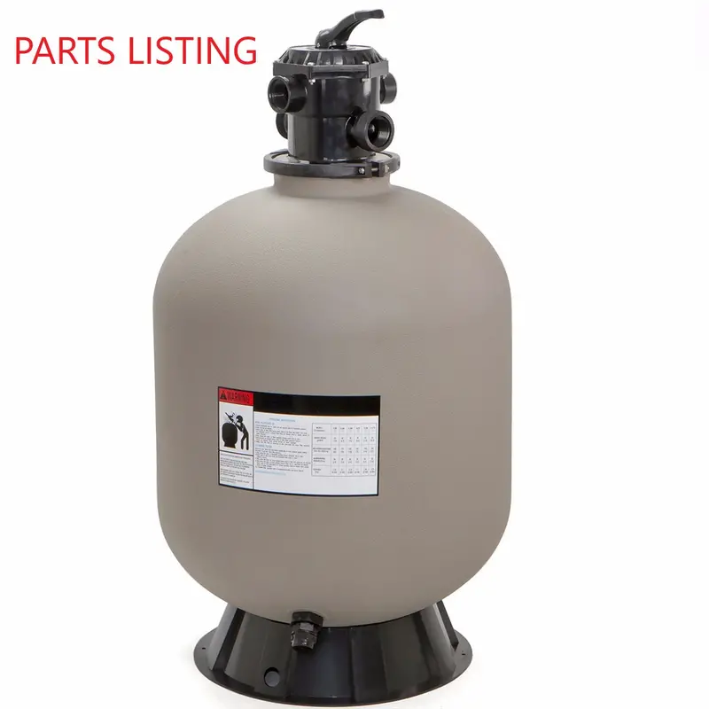 24-Inch Heavy-Duty Sand Filter for In-Ground Pools – Replacement Component Kit (Model 75141)