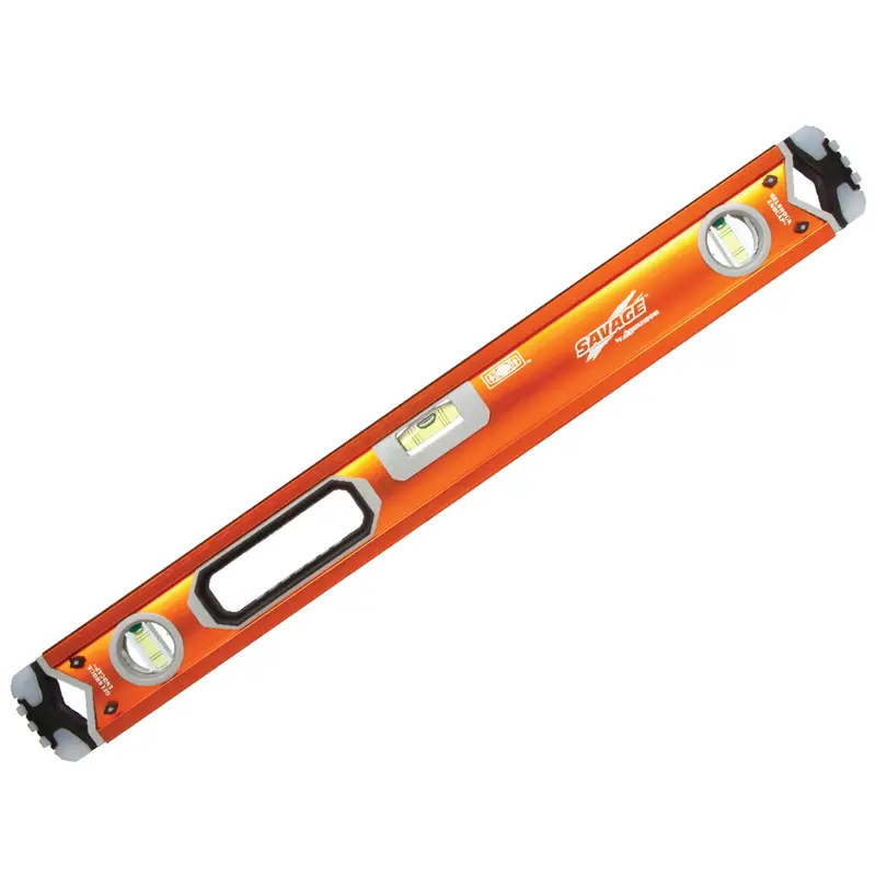 24-Inch Savage Box Beam Level – Heavy-Duty Aluminum Construction