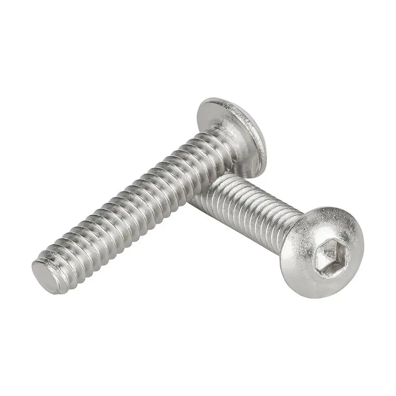 316 Stainless Steel Button Socket Cap Screw – 5/16-18 × 1-3/4″