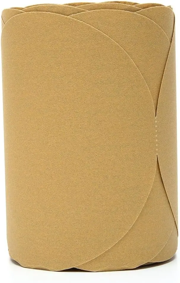 3M Stikit Gold Abrasive Disc Roll – 6 in, P180 Grit, 175 per Roll (6 Rolls/Case)