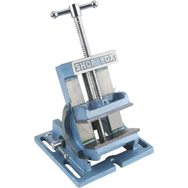 4″ Angle Vise (Model D2933) – Adjustable Tilt for Multi-Axis Workholding