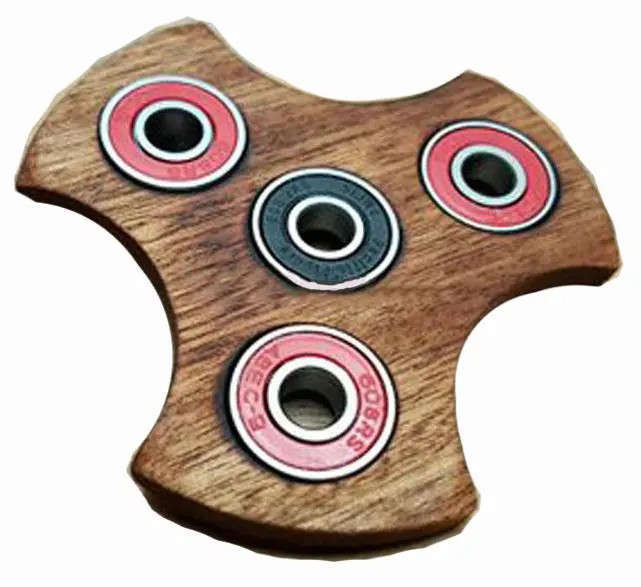 4-Bearing Fidget Spinner – Precision-Balanced Aluminum Alloy Build