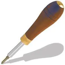 4-in-1 Interchangeable Bit Screwdriver Set
