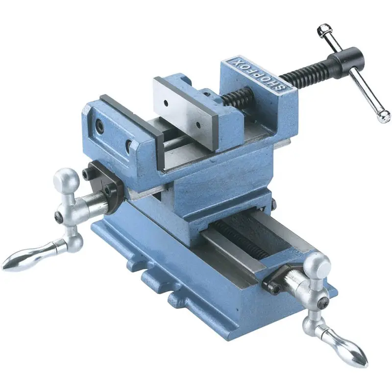 4-Inch Cross-Slide Machine Vise