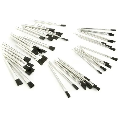 50-Piece Glue Application Brush Set – Precision Tip Variety