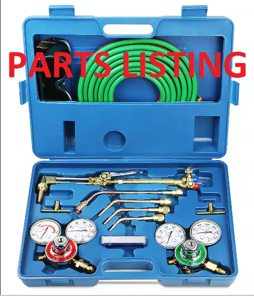 55147 Victor-Style Welding Kit – Complete Equipment Parts List