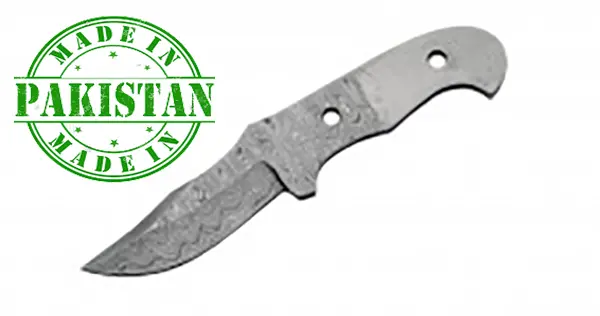 6.5-Inch Delta Profile Blade – Economy Damascus Steel Blank