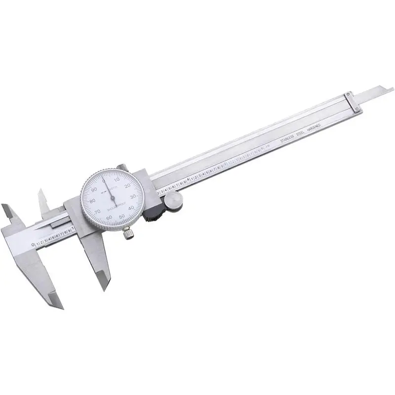6-Inch Analog Dial Caliper for Accurate Dimensional Measurement