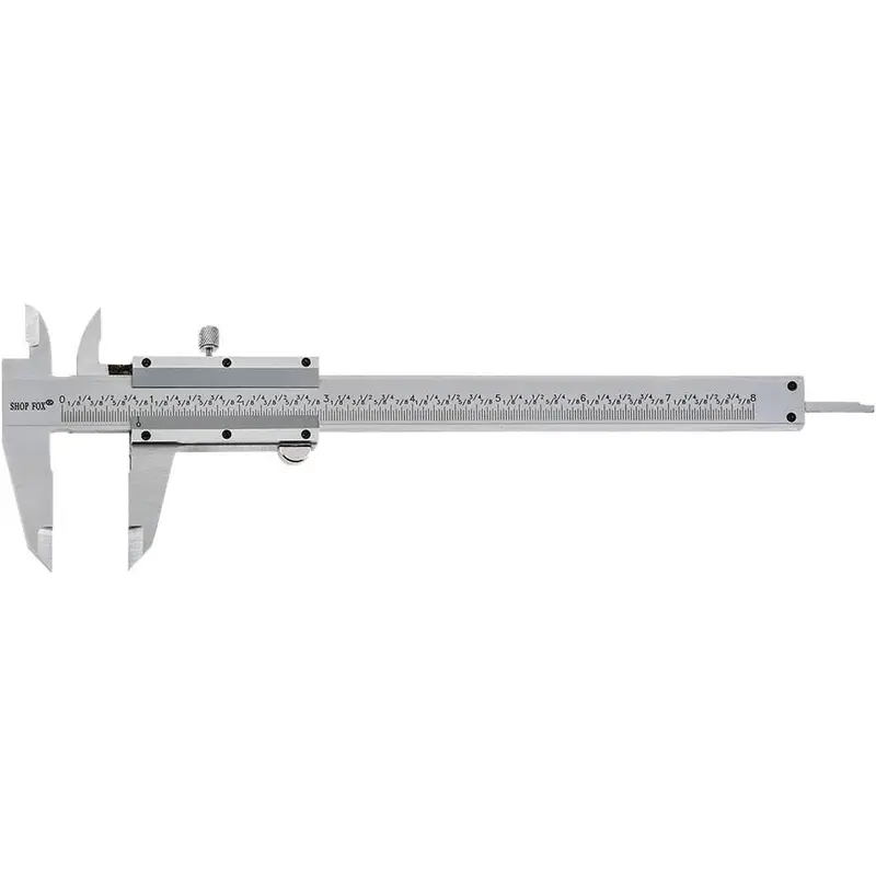6-Inch Precision Inside/Outside Caliper – Fractional Measurement