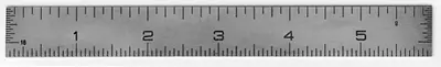 6″ Stainless Steel Precision Ruler – Flexible, Non-Corrosive Measuring Rule