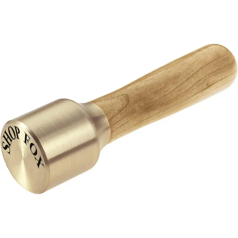 8 oz Brass-and-Maple Traditional Woodworker’s Mallet