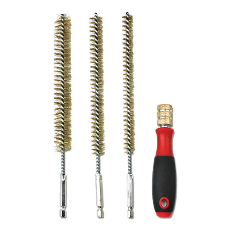 9″ Brass Bore Brush Set – 3-Piece