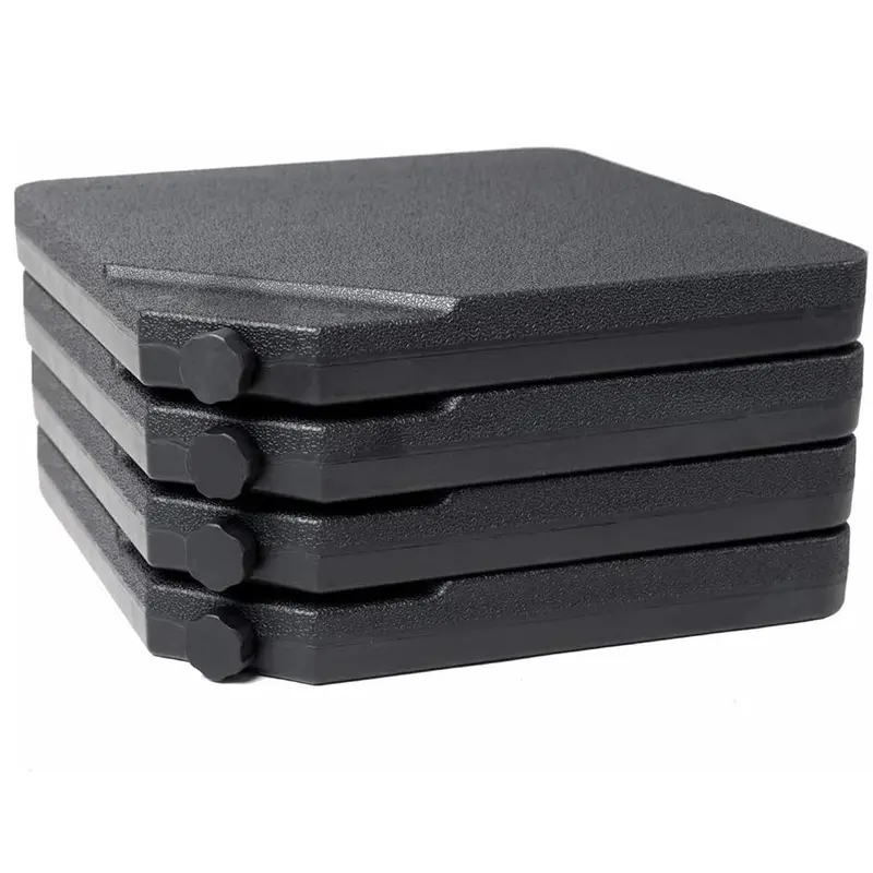 93559 20″ Square Umbrella Base – 4-Piece Weighted Set, BARTON Replacement Hardware
