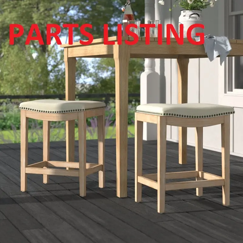 94035 Z*Counter Saddle Stool – 24″, Isabel Style (2-Pack), BARTON Line Parts Guide