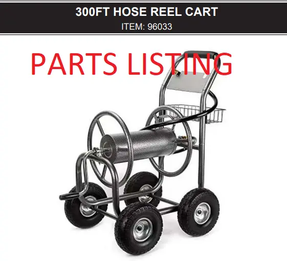 96033 Retractable Hose Reel – OEM Service & Repair Parts