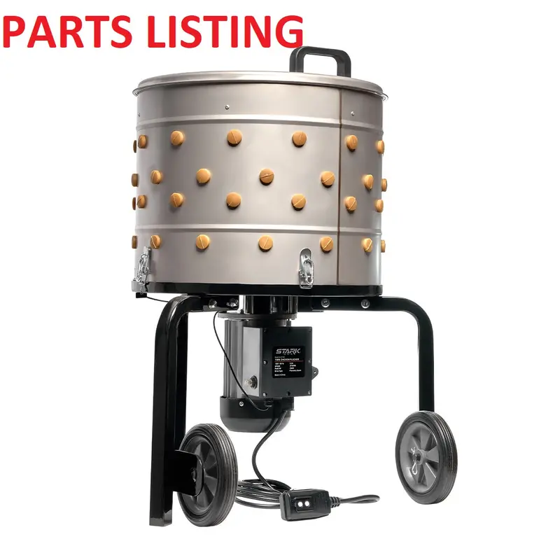 97065 750W Chicken Plucker – Farm Equipment Maintenance & Replacement Kit