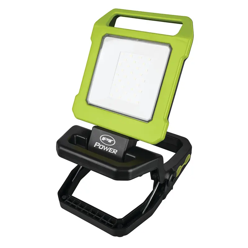 Adjustable LED Floodlight with Heavy-Duty Clamp Mount