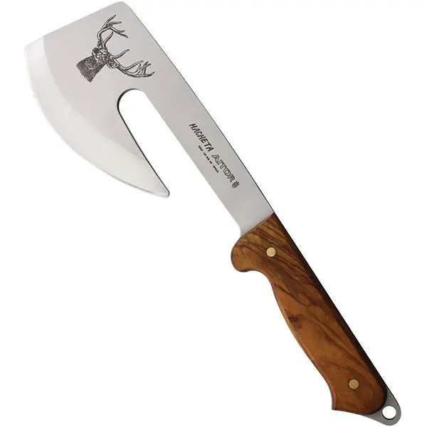 Aitor Olive Wood Hand-Forged Axe – 13-Inch Artisan Crafted, Clearance Item