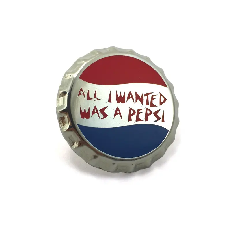 All I Wanted Was A Pepsi… Enamel Pin