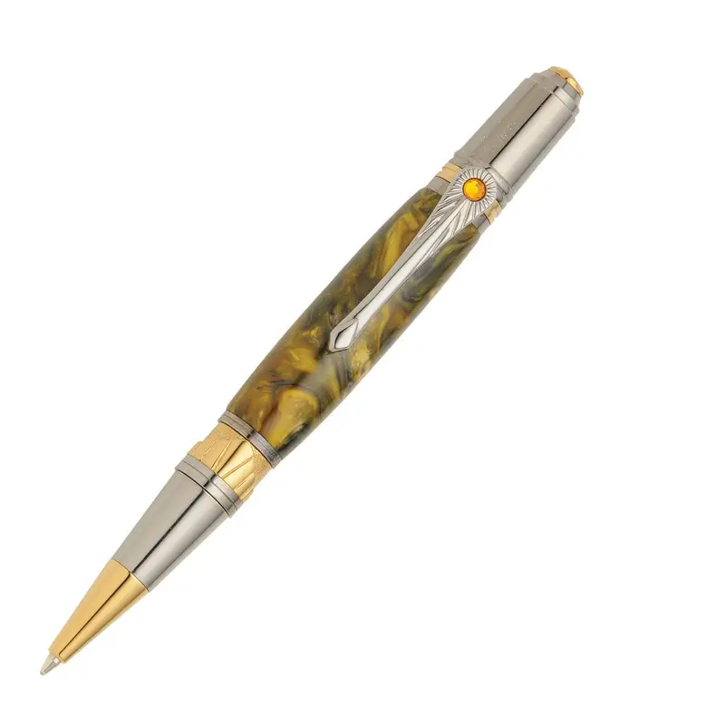 Art Deco Rollerball and Fountain Pen Kit Build Guide