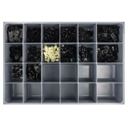 Asian Specialty Fasteners – U-Nuts, Grommets & Screws, 751-Piece Kit