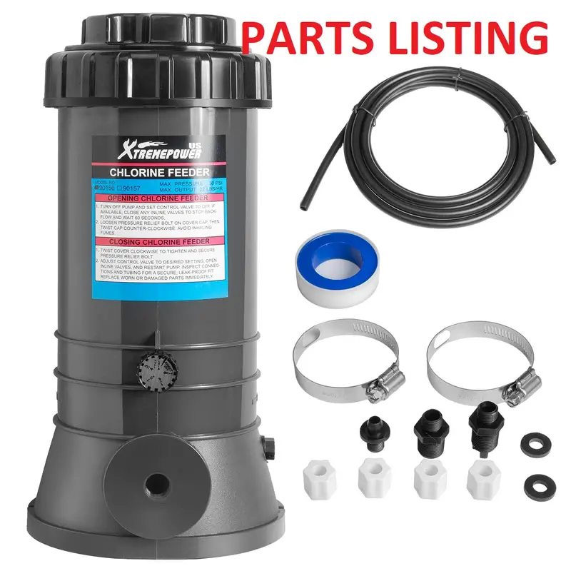 Automatic Offline Chlorine Feeder with Adjustable Control Valve – 9-Lb Capacity