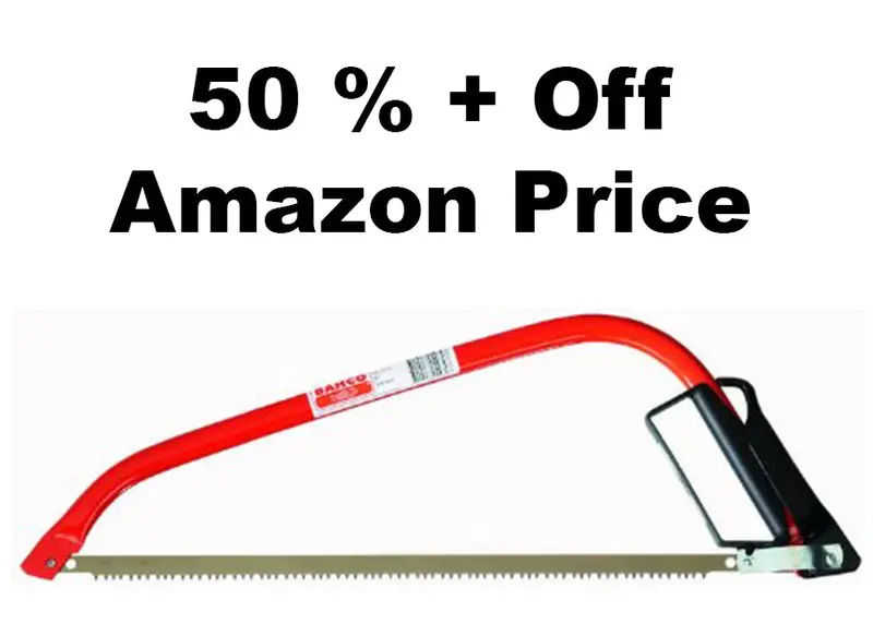 BAHCO SE-15-30 Bow Saw – 30-Inch Frame with Replaceable Blade