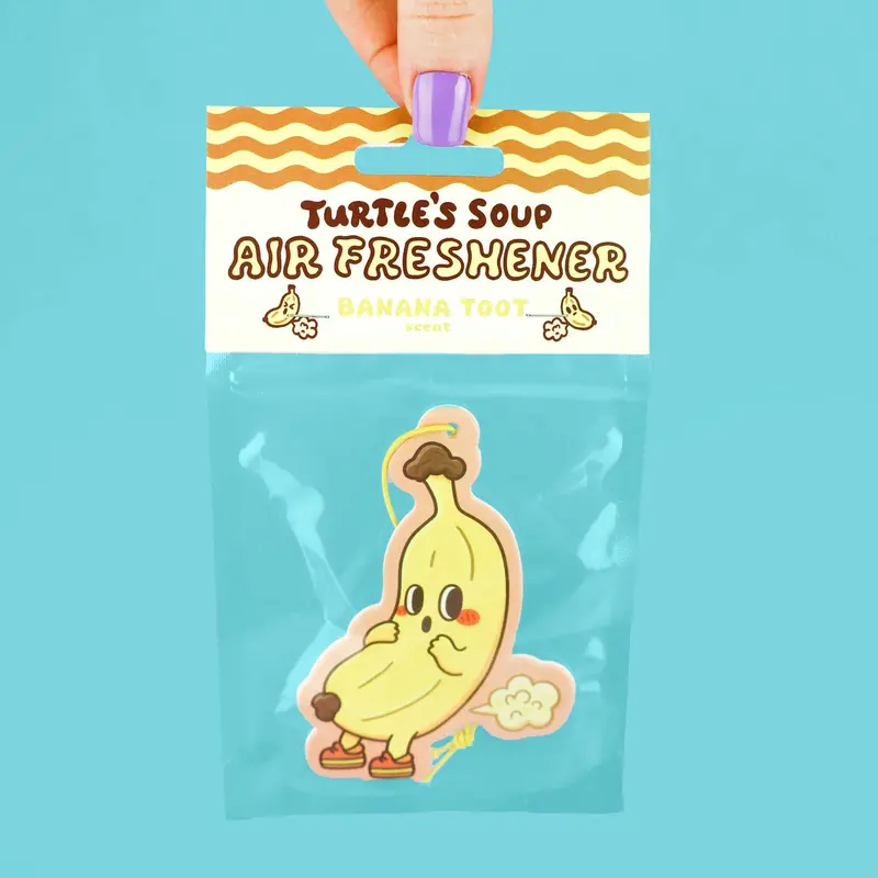 Banana-Toot Scented Car Air Freshener