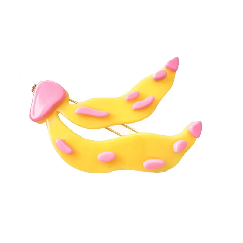 Bananas-Themed Hair Clip by Liv Lee