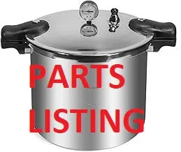 Barton 22-Quart Aluminum Pressure Canner for Home Canning Applications