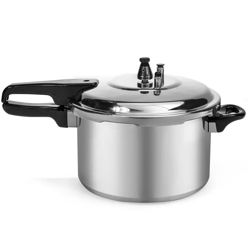 Barton 6-Quart Aluminum Pressure Cooker & Canner — Stovetop-Compatible for Home Canning