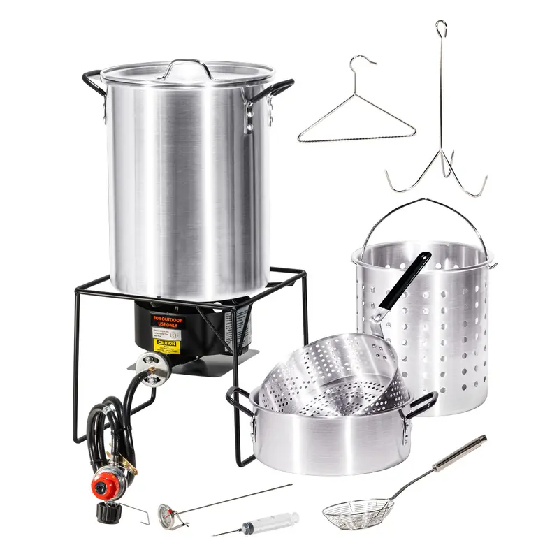Barton High-Pressure Outdoor Deep Fryer & Boiling Stove Burner