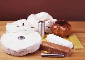 Beall 4-Inch Wood Buffing Kit for Smooth Finishing
