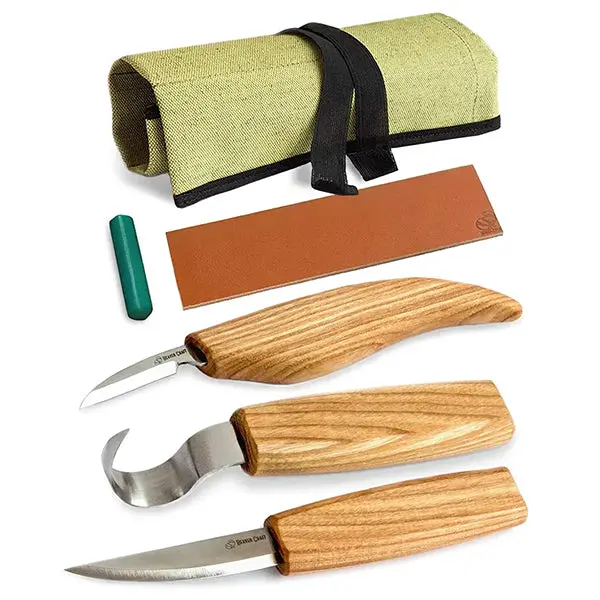 Beavercraft Extended Spoon Carving Kit – Enhanced Tool Selection