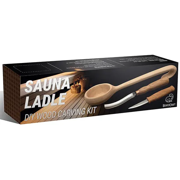 Beavercraft Sauna Ladle Carving Kit