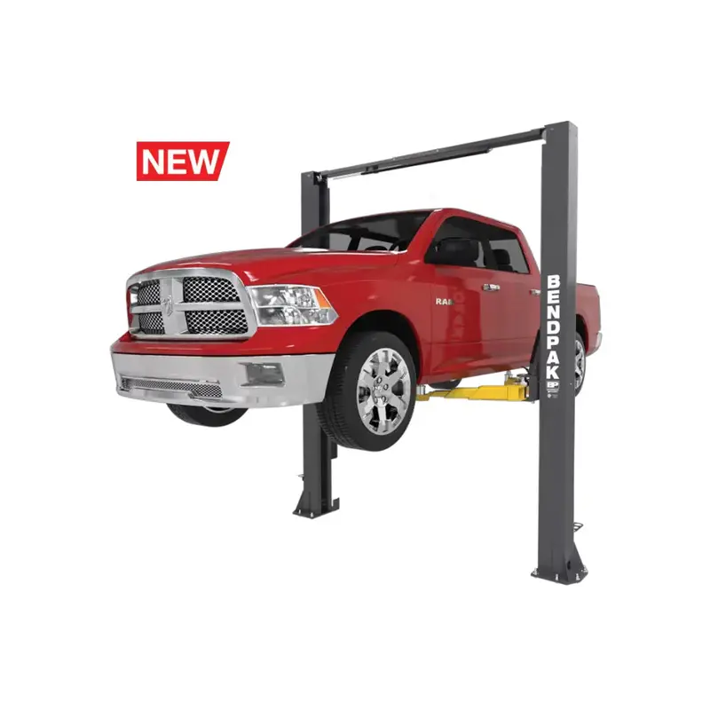 BendPak 10APX Two-Post Tall Lift – 10,000 lb Clear-Floor Capacity, Adjustable Width