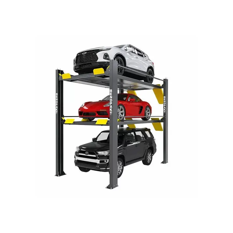 BendPak HD-973PX Tri-Level High-Lift Parking System – 9,000/7,000 lb Capacity, Extended Reach