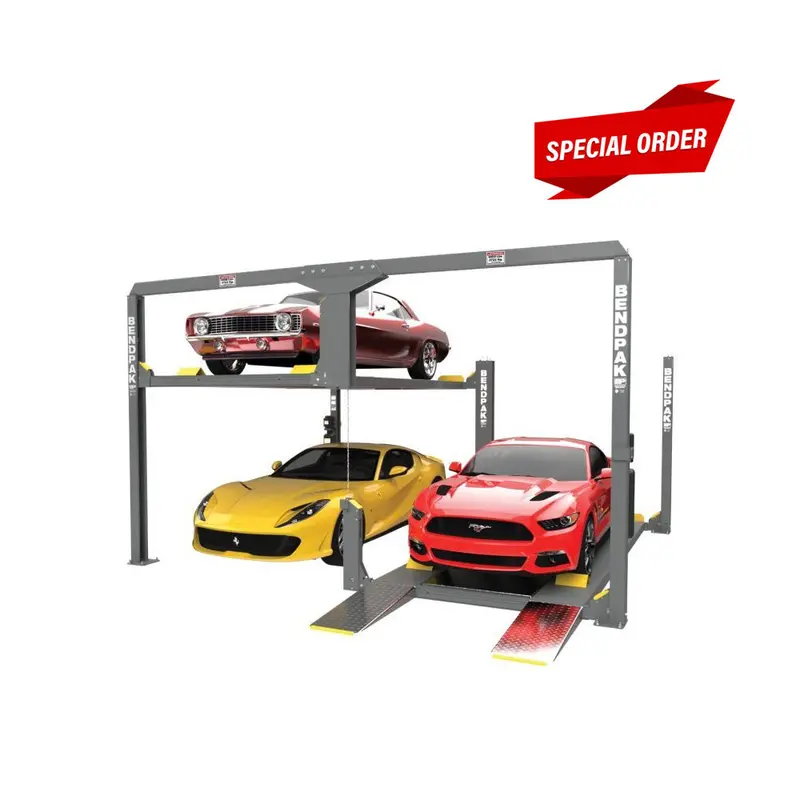BendPak PL-12000DP Tandem Independent Platform Parking Lift – 12,000-Lb Capacity