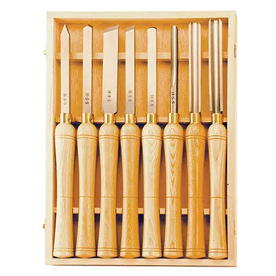 Benjamin’s Best HSS Lathe Tool Set — 8 Standard-Size Turning Tools
