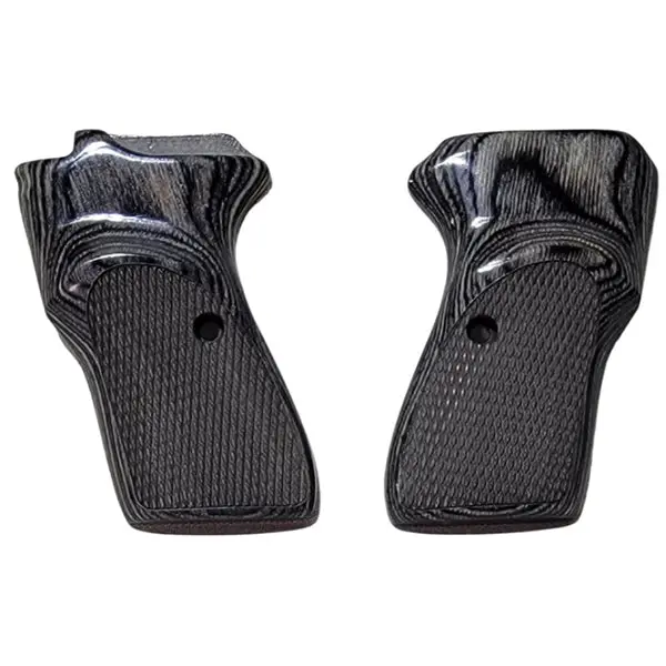 Bersa Thunder Firestorm .22/.380 Black Rosewood Grips – Textured Checkered Finish